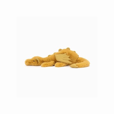 Jellycat Golden Dragon New Zealand | QCZXI4169